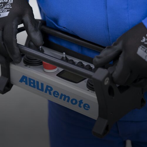 Handzender ABURemote-knop