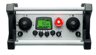 ABURemote joystick van bovenaf