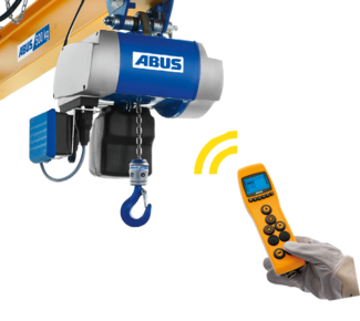 De ABURemote AC radiografische bediening voor ABUCompact kettingtakels