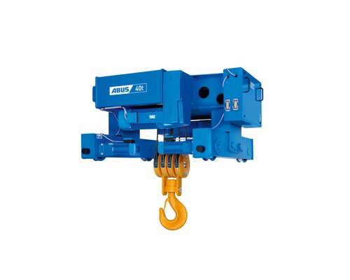 Afbeelding ABUS dubbelrail-loopkat type Z met dubbele takelunit Afbeelding ABUS dubbelrail-loopkat type Z met dubbele takelunit